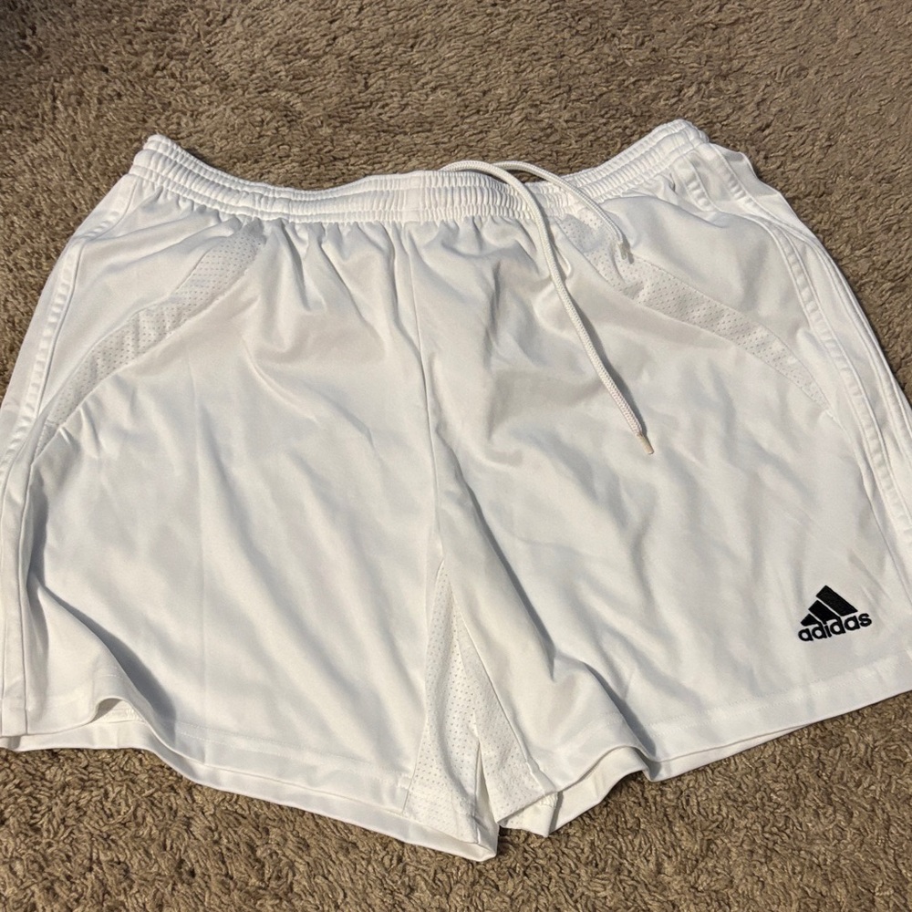 Women’s Adidas White Sports Shorts